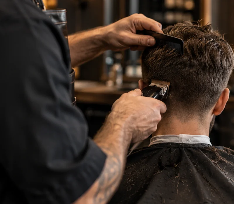 Ilustrační fotografie barbershopu